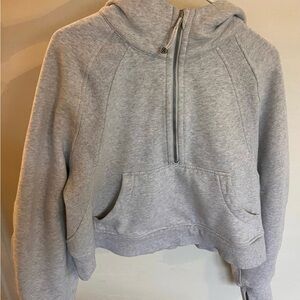 Lululemon cropped scuba hoodie
